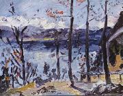 Lovis Corinth Ostern am Walchensee oil on canvas